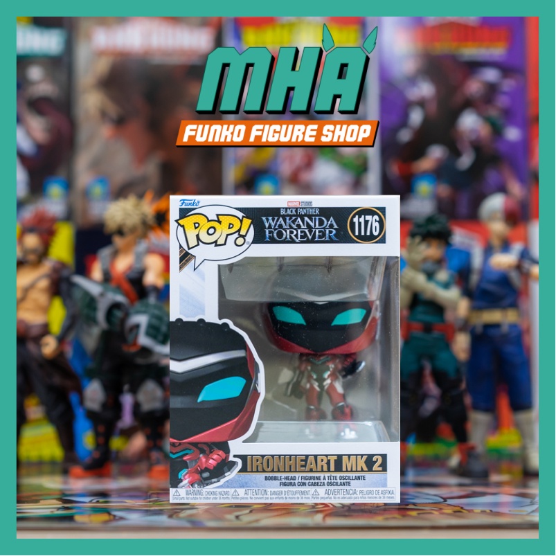 Funko Pop Marvel ของแท้: Black Panther: Wakanda Forever - รุ่น Ironheart MK2 1176