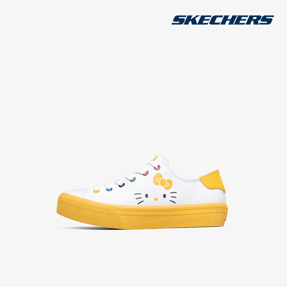 Skechers - รองเท ้ าผ ้ าใบเด ็ ก Hello Kitty Street V'lites 664184แอล-ไวล ์