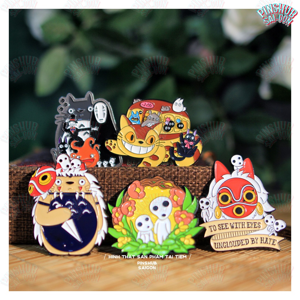 [ SPIRITED AWAY] PINSHUB EXCLUSIVE CUTE STUDIO GHIBI MOVIE THEME