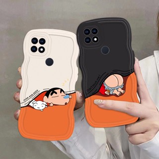 เคสโทรศัพท์มือถือ กันรอยนิ้วมือ ลายการ์ตูนชินจังน่ารัก สําหรับ OPPO A15 A15S A31 A53S A72 A36 A9 2020 A5 F11 F9 RENO 8