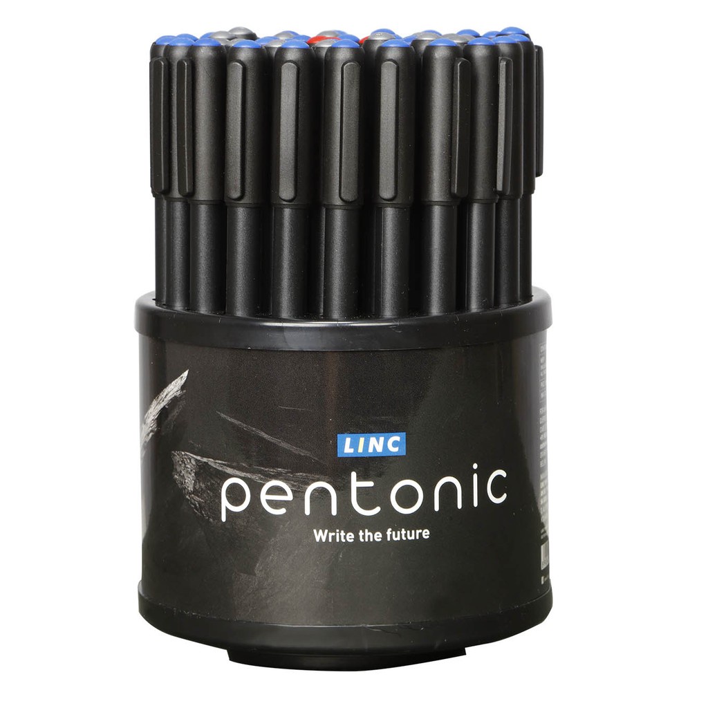 ปากกาลูกลื่น LINC Pentonic 7024 - ถ้วย 50 ชิ้น - ปากกาอินเดีย
