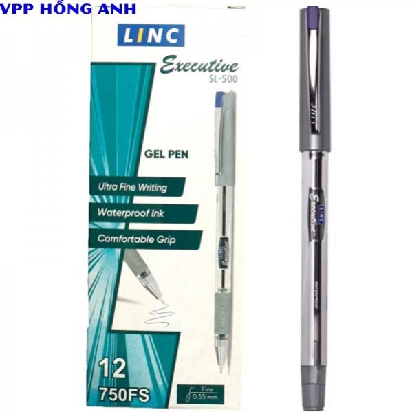 ปากกาเจล LINC Executive 750FS - ปลายปากกา 0.5 มม. (ซื้อปลีก)