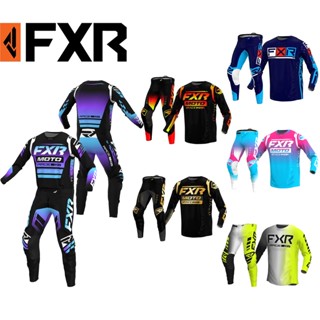 Fxr ชุดเกียร์วิบาก เสื้อกีฬาวิบาก MX ATV Off Road Moto Racing Suit