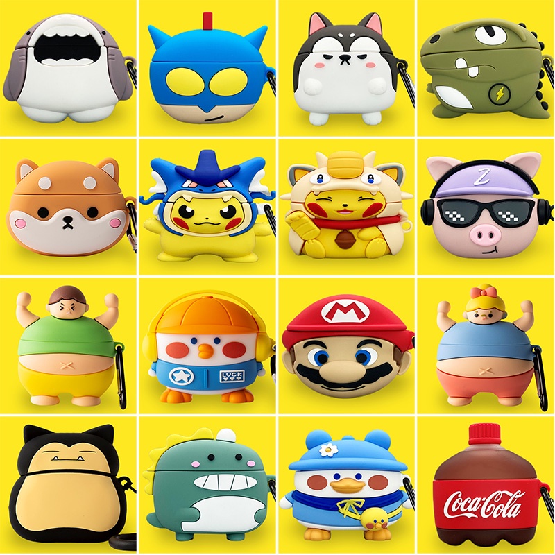 Fast Shipping = เหมาะสําหรับ HUAWEI freebuds4i เคสซิลิโคน HUAWEI Freebuds 4i หูฟังไร้สายการ์ตูนกันกร