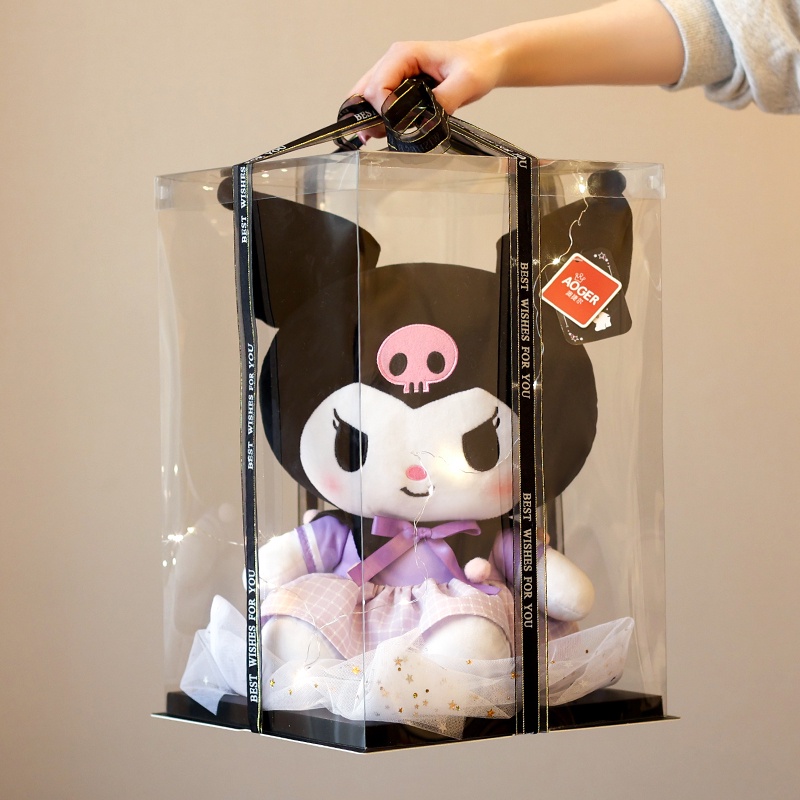 พร้อมส่ง ของแท้ หมอนตุ๊กตา Kuromi Sanrio ระดับไฮเอนด์ ของขวัญวันเกิด สําหรับแฟนสาว