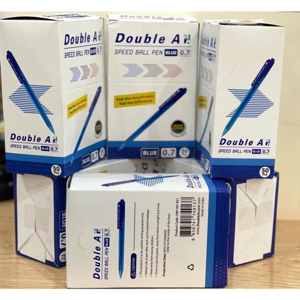 กล่องปากกา SPEED BALL PEN 0.5 มม. ปากกาลูกลื่น Double A ของแท้ - ความเนียนสร้างความแตกต่าง