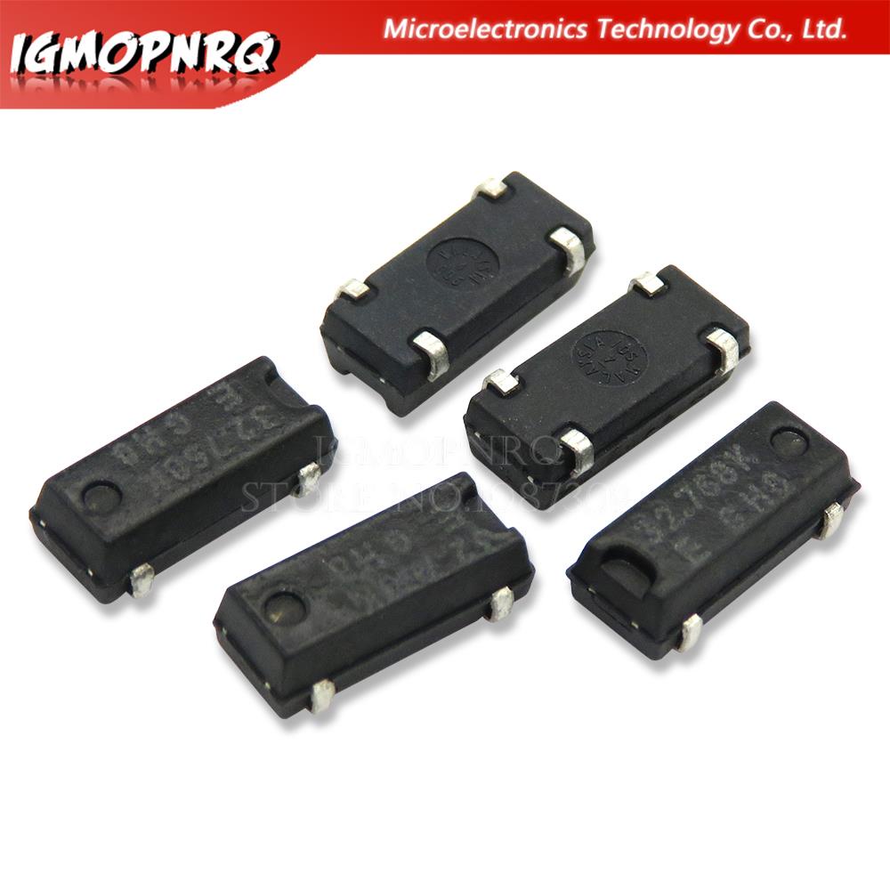 ออสซิลเลเตอร์คริสตัล 10 SMD 32.768 K 4P 32768 12.5 PF MC-306 MC306 3.8 * 8 * 2.5 32.768 Khz