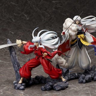 Hb Inuyasha 1/7 Inuyasha Brothers Killing Pills ฟิกเกอร์ฟันหัก เหล็กธรรมชาติ 20 ซม.