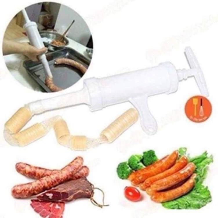 (T) Manual Sausage Stuffer.Super สะดวก Manual Sausage Stuffer และเครื่องทําไส้กรอก