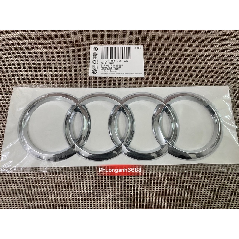 โลโก้ Audi โลโก้ Audi A4 A6 A7 A8 Q5 Q7