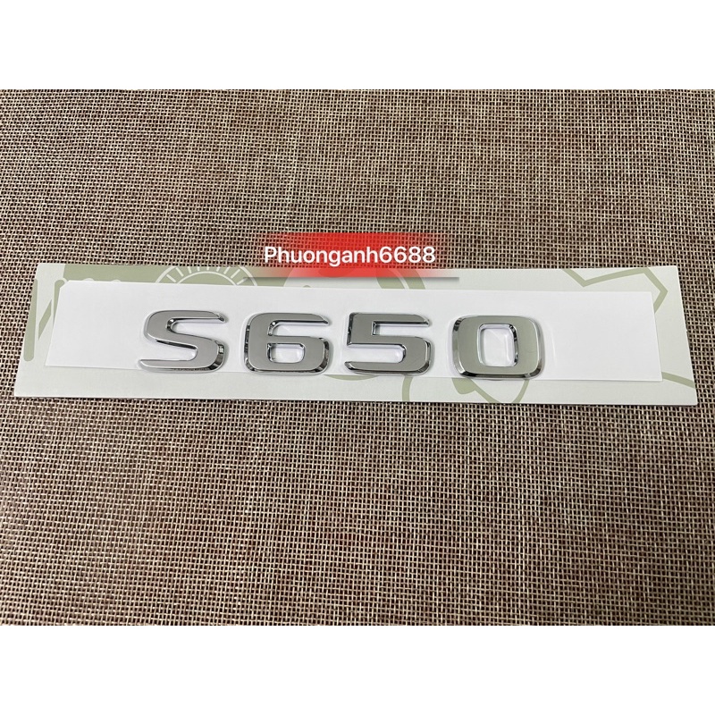 Letter s650 Maybach, แสตมป์ s650 Maybach, โลโก้ s650 mercedes Maybach