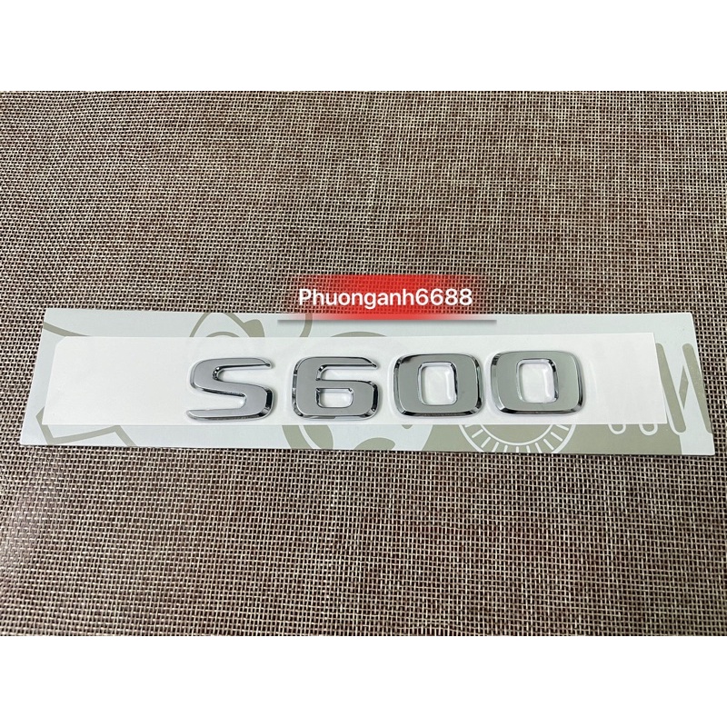 Letter s600 Maybach, Stamp s600 mercedes, Logo s600 Maybach