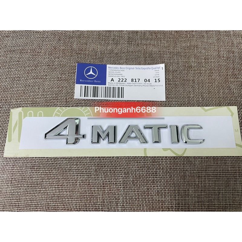 4matic ตัวอักษร mercedes GLK300 แสตมป์ 4matic GLK250