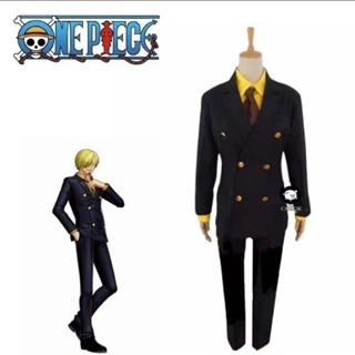 เครื่องแต่งกายคอสเพลย์ One Piece Onepiece Role Dress Up Sanji