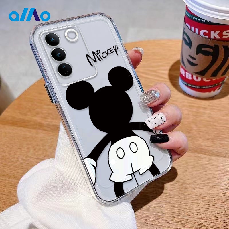 เคสโทรศัพท์มือถือแบบนิ่ม ลายมิกกี้เมาส์ สําหรับ Vivo V27 V27e V27 Pro Vivo V25 V25e V25 Pro Vivo Y10