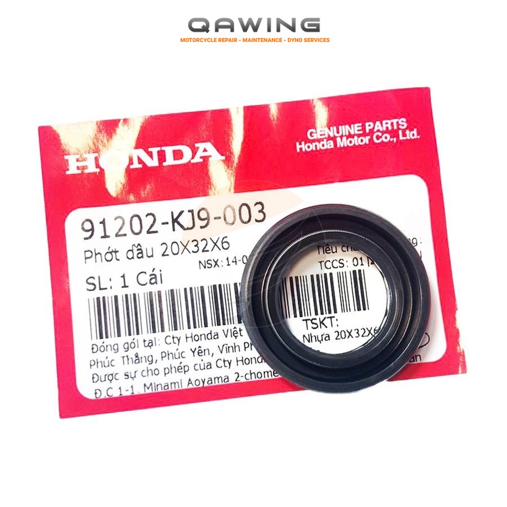 91202-KJ9-003 | ซีลน้ํามัน 20X32X6 | ซีลน้ํามัน 20X32X6