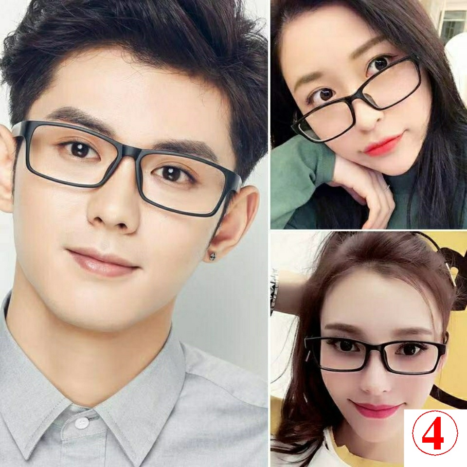 สายตาสั้น 1,000 องศา ความสูง กําหนดเอง กรอบแว่นสีดํา tr90 กําหนดค่าแสง สําเร็จรูป แว่นตาสายตาสั้น