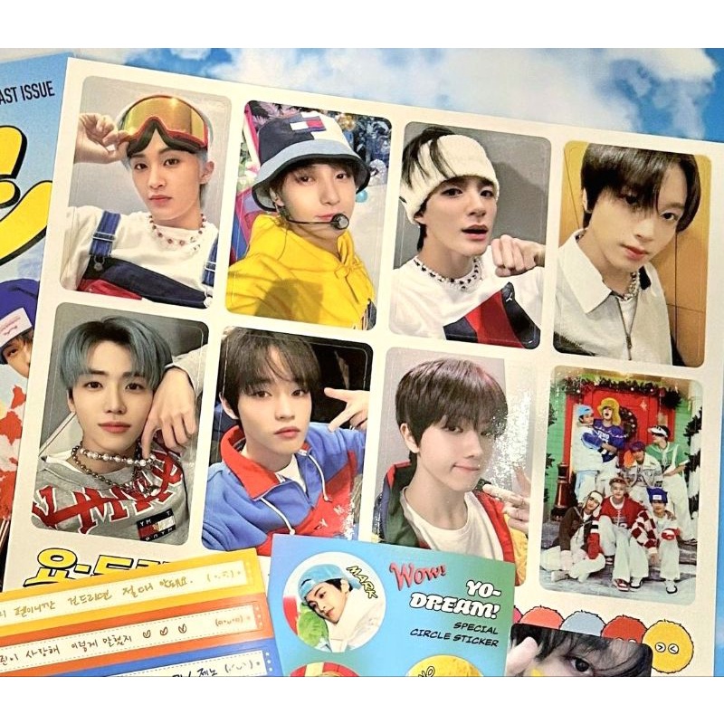 Photocard การซื้อขาย Sanrio B baker NCT 127 Dream Wayv อัลบั้มการ์ด keyring Jeno Jaemin Mark Haechan