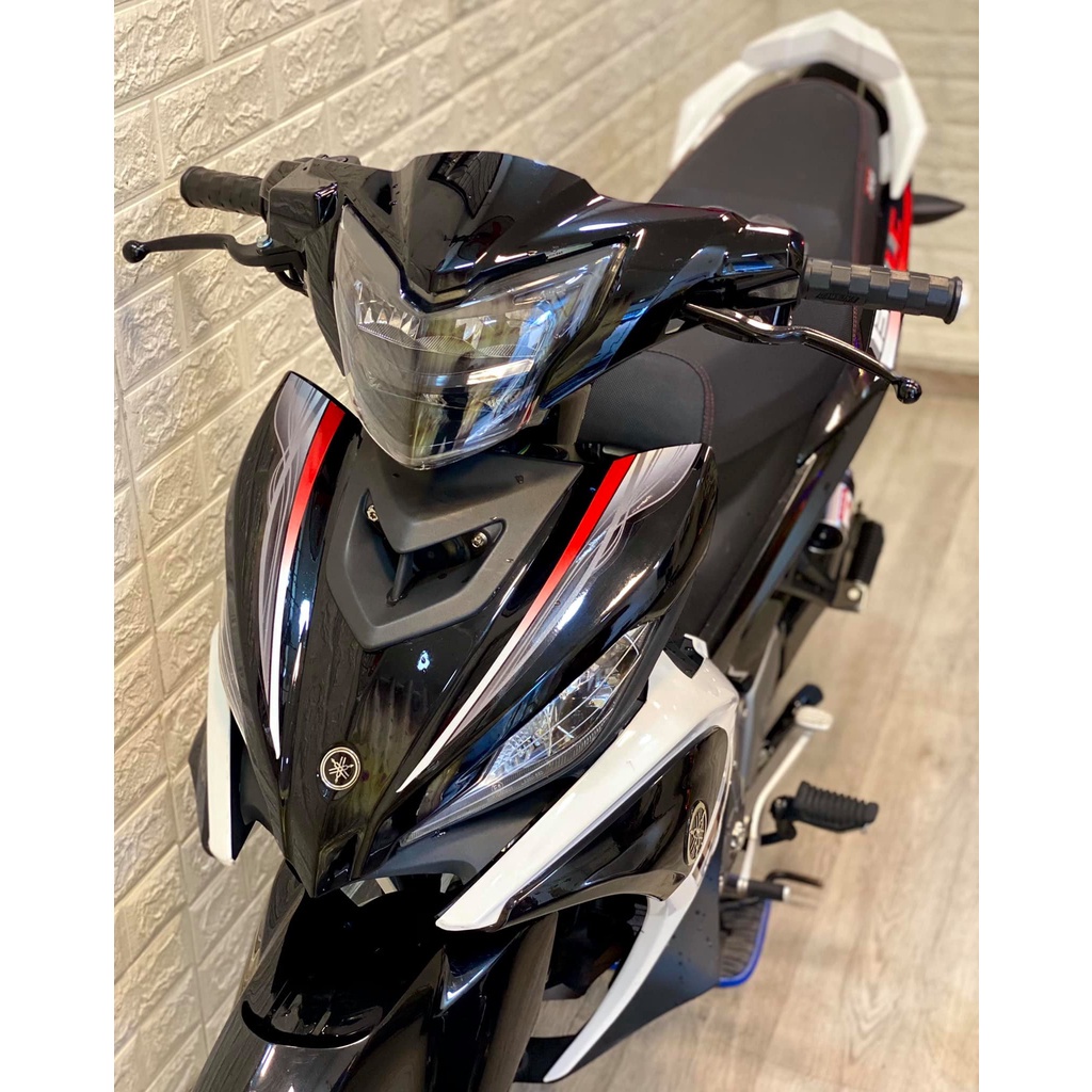Bi Decal สติกเกอร์แบบถอดได้สําหรับ Exciter 135 รุ่น LC 2020 สีขาวสีดําสีแดง