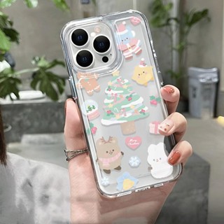 เคสโทรศัพท์มือถือแบบนิ่ม ใส ลายการ์ตูนสัตว์อวกาศ สําหรับ iphone 14 Pro Max 14 Plus 13 11 12 7Plus X XR XS Max 8 7 se2020