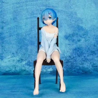 Re0 โมเดลฟิกเกอร์ รูปเก้าอี้ Rem Re0 Zero-Starting Life in Another World สําหรับตกแต่ง