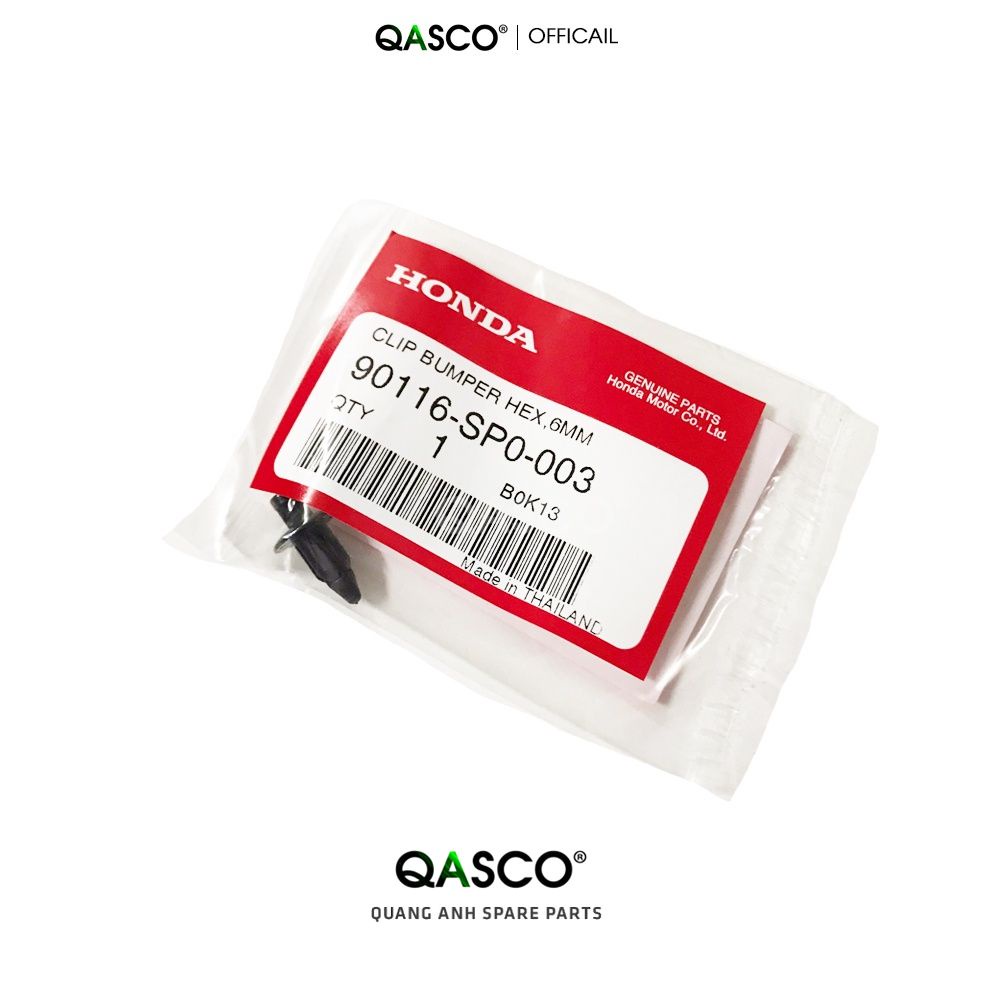 (90116SP0003) กลอนพลาสติกแฟริ่ง HONDA 6mm (Thailand)(12281)_(90116SP0003)_H724