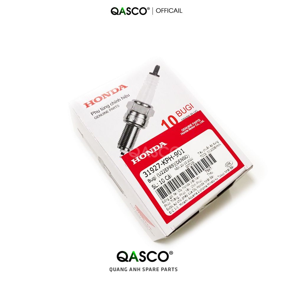 หัวเทียน (U22EPR9) (DENSO) HONDA Vario / Air Blade / SH 125 150 /Sh Mode / Lead125 / Vision |31927KP