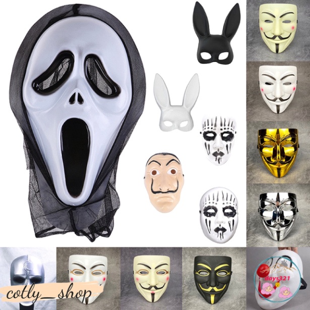 (มาใหม่) hero Hacker Mask In V For Vendetta Hacker