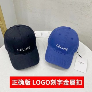 พร้อมส่ง หมวกเบสบอล กันแดด ขนาดเล็ก พิมพ์ลายตัวอักษร Celine สไตล์สตรีท สําหรับผู้หญิง