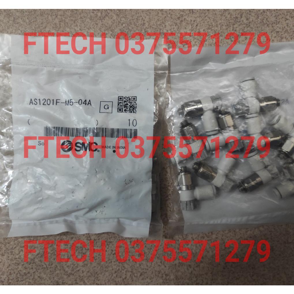 AS1201F-M5-04A SMC Japan ปีกผีเสื้อเกลียว m5 หลอด 4