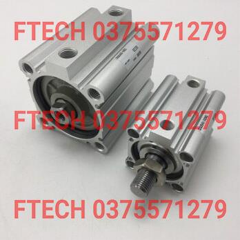 กระบอกขนาดกะทัดรัดพร้อมวงแหวนแม่เหล็ก SMC CDQ2B12 CDQ2B16 CDQ2B20 CDQ2B25 CDQ2B32 CDQ2B40 CDQ2B50 CD