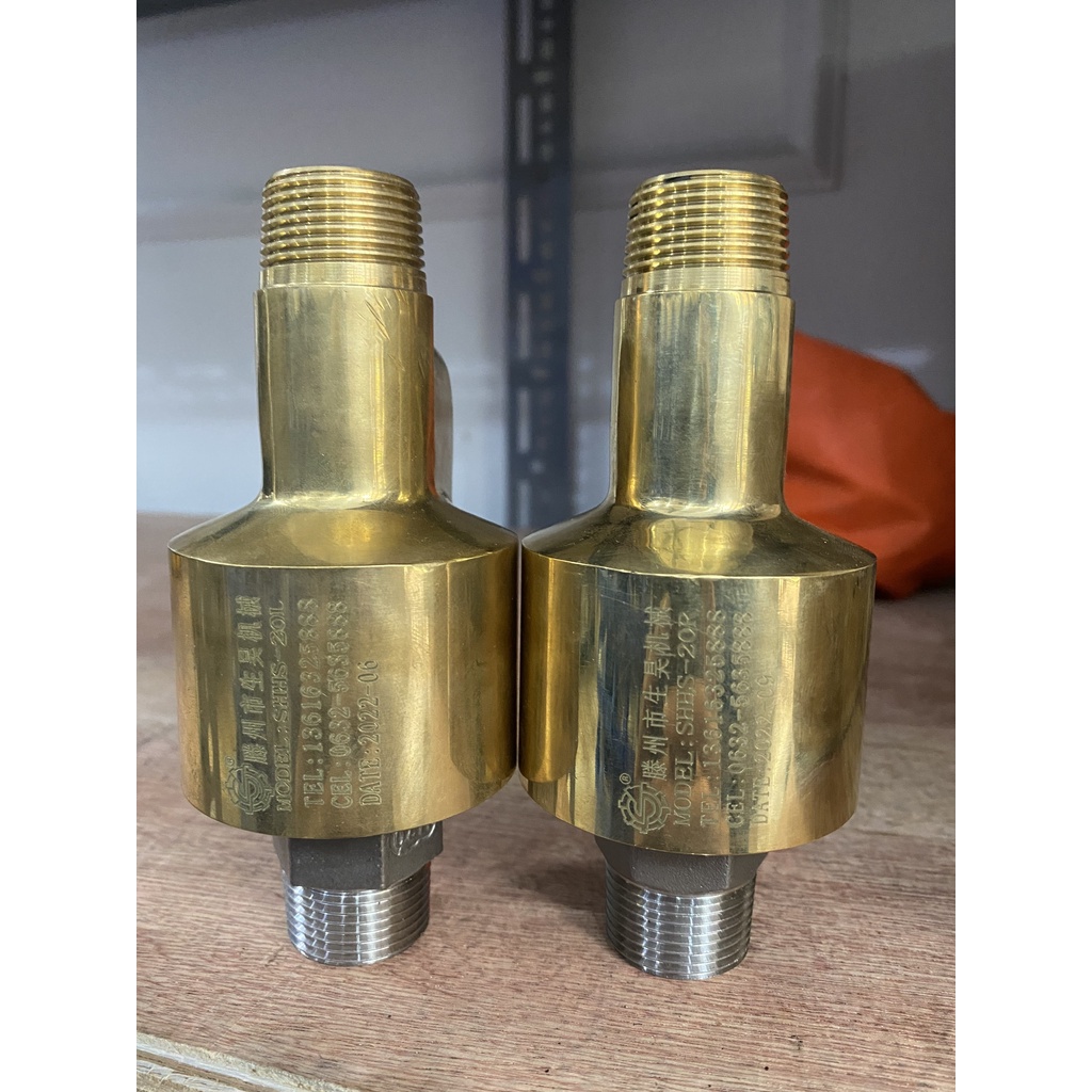 ข้อต่อโรตารี HS-20R ข้อต่อโรตารี HS-20L พร้อมเกลียว 3/4 (3 ช่องเกลียว 27mm)