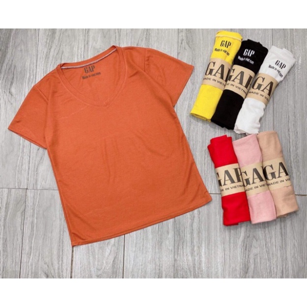 เสื้อยืดคอเต่า GAP หลากสี