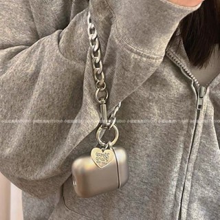 เคสหูฟังบลูทูธไร้สาย ชุบไฟฟ้า สีเงิน สําหรับ Airpods 1 2 3