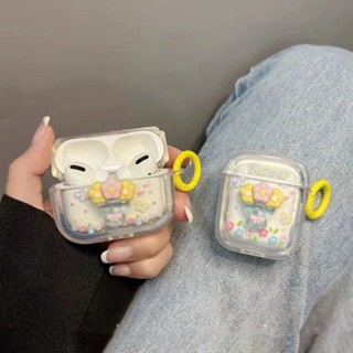 เคสหูฟังบลูทูธไร้สาย รูปช่อดอกไม้ สําหรับ airpods pro 2 3 Generation