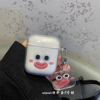 เคสหูฟังบลูทูธ ใส แบบนิ่ม ลายไส้กรอก Dudu สําหรับ Airpods 1 2 i11 i12