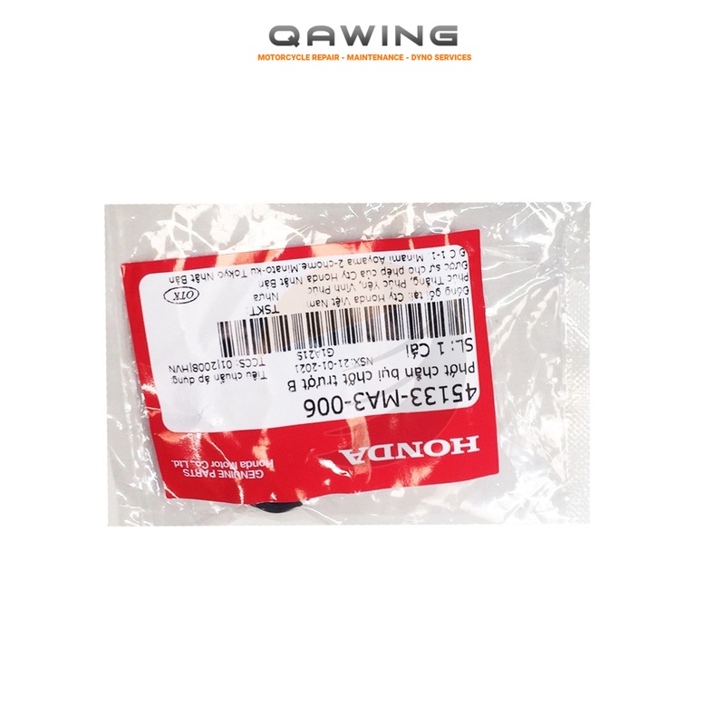 45133-MA3-006 | ซีลกันฝุ่นขาสไลด์เบรค (เบรค) B HONDA Wave, Winner, Rs150, Lead, Air Blade, Future