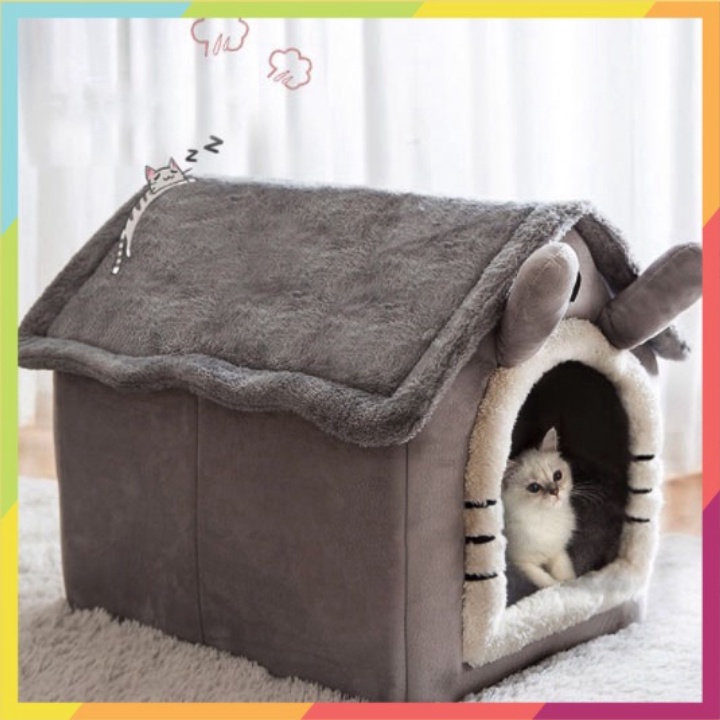 Shyn98 HCM FAIRY ALLEY Cabin Pet Nest Size (44x36x39)cm