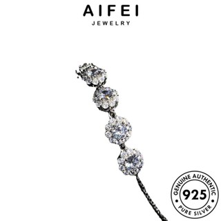 AIFEI JEWELRY มอยส์ซาไนท์ไดมอนด์ ผู้หญิง ดอกทานตะวัน แฟชั่น เกาหลี 925 ผู้หญิง เครื่องประดับ เครื่องประดับ เงิน กำไล ต้นฉบับ Silver กำไลข้อมือ แท้ B271