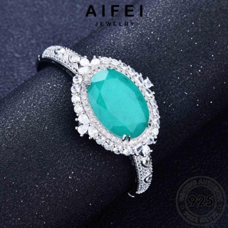 AIFEI JEWELRY เครื่องประดับ หรูหรา กำไล 925 Silver เงิน ผู้หญิง แท้ กำไลข้อมือ ต้นฉบับ อความารีน เกาหลี แฟชั่น ผู้หญิง เครื่องประดับ B281