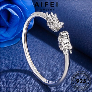 AIFEI JEWELRY เกาหลี เงิน กำไลข้อมือ ผู้ชาย เครื่องประดับ ต้นฉบับ แท้ เครื่องประดับ 925 ผู้หญิง ผู้นำแฟชั่น แฟชั่น Silver กำไล B53