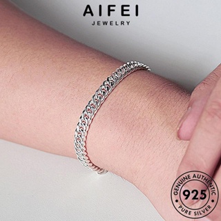 AIFEI JEWELRY 925 Silver แส้ขี่ม้าส่วนบุคคล เครื่องประดับ กำไลข้อมือ แฟชั่น เงิน แท้ เกาหลี ผู้หญิง ผู้หญิง กำไล เครื่องประดับ ต้นฉบับ B392