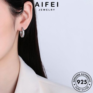 AIFEI JEWELRY ลูกไม้ ตุ้มหู 925 ต่างหู Silver เงิน ผู้หญิง แท้ ต้นฉบับ ห่วง แฟชั่น เครื่องประดับ เกาหลี โกลด์ หนีบ เครื่องประดับ มอยส์ซาไนท์ ไดมอนด์ E20