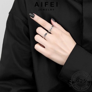 AIFEI JEWELRY 925 แหวน ห่วงโซ่แฟชั่น แฟชั่น เงิน ต้นฉบับ เครื่องประดับ Silver เครื่องประดับ ผู้หญิง แท้ เกาหลี R383