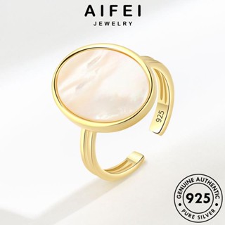 AIFEI JEWELRY โกลด์ มอยส์ซาไนท์ Silver แหวน เครื่องประดับ เกาหลี แท้ เงิน แฟชั่น ผู้หญิง เครื่องประดับ 925 ไดมอนด์ แฟชั่น ต้นฉบับ R515