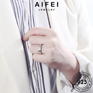 AIFEI JEWELRY มอยส์ซาไนท์ โกลด์ เครื่องประดับ เครื่องประดับ ไดมอนด์ 925 เงิน บุคลิกภาพ เกาหลี ต้นฉบับ แฟชั่น ผู้ชาย Silver แท้ แหวน R766