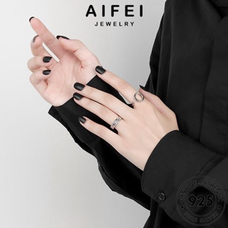 AIFEI JEWELRY แฟชั่น แท้ Silver ไม่สม่ำเสมอ ทอง 925 เงิน ผู้หญิง เครื่องประดับ เครื่องประดับ เกาหลี แหวน ต้นฉบับ R1203