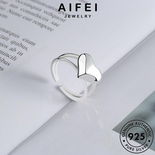 AIFEI JEWELRY ผู้หญิง เงิน แหวน Silver 925 เครื่องประดับ ต้นฉบับ เกาหลี เครื่องประดับ บุคลิกภาพ แท้ แฟชั่น R1429