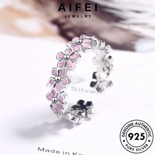 AIFEI JEWELRY แหวน Silver ดอกไม้สด เครื่องประดับ ผู้หญิง เครื่องประดับ แฟชั่น เงิน 925 เกาหลี ต้นฉบับ แท้ R187