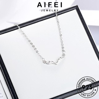 AIFEI JEWELRY Silver ผู้หญิง กำไลข้อมือ เงิน แฟชั่น ต้นฉบับ 925 ผู้หญิง กำไล เครื่องประดับ เครื่องประดับ เขากวางธรรมดา แท้ เกาหลี B164